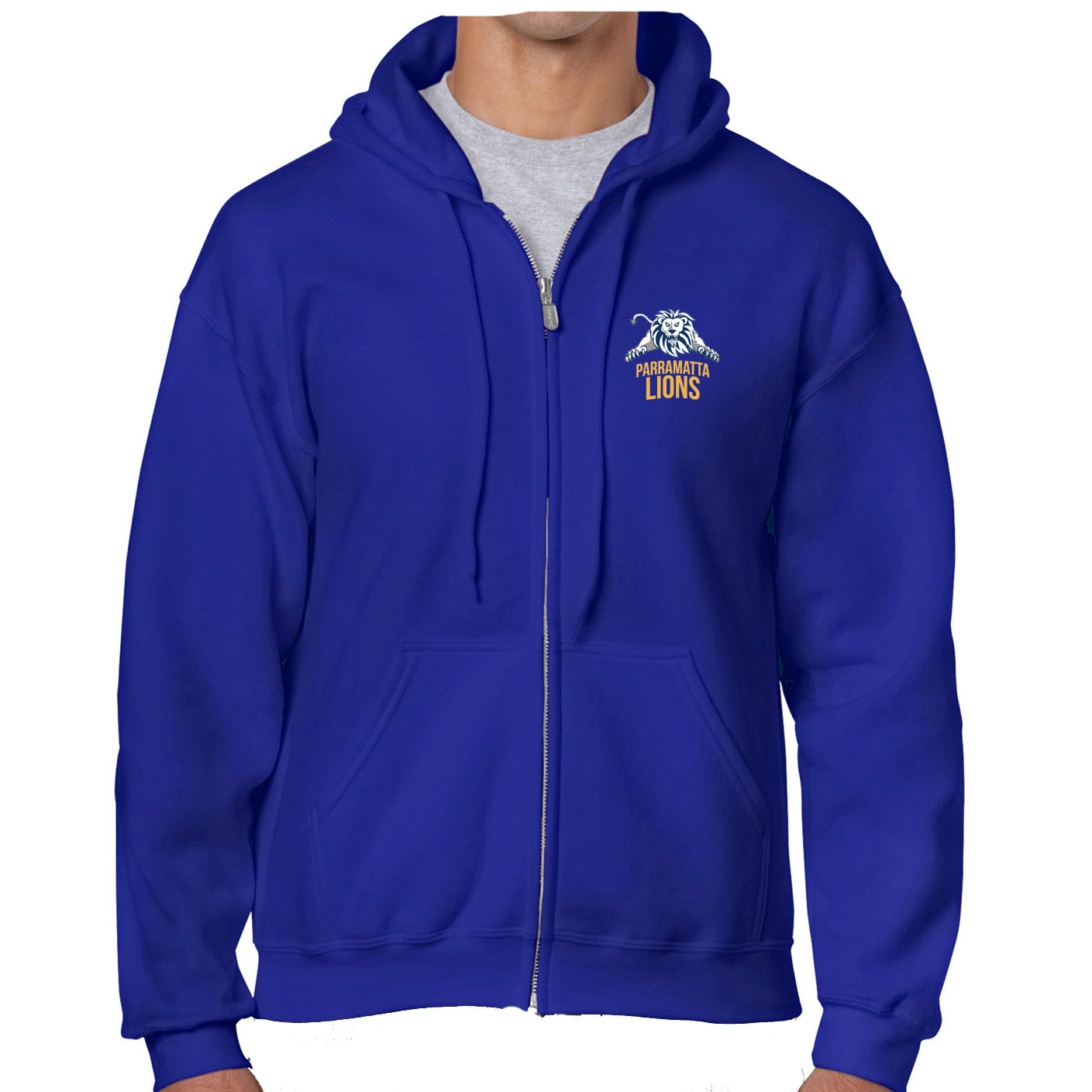 Full Zip Hoodie – Lions – Parramatta Lions and Lionesses